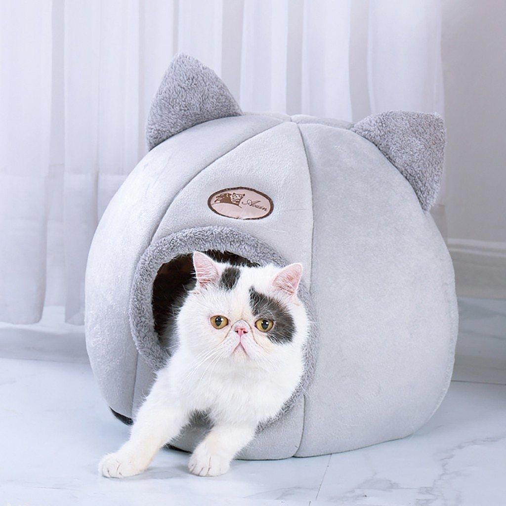 ComfyHouse™ - Niche pour chat ultra confortable - Enchanté Minet