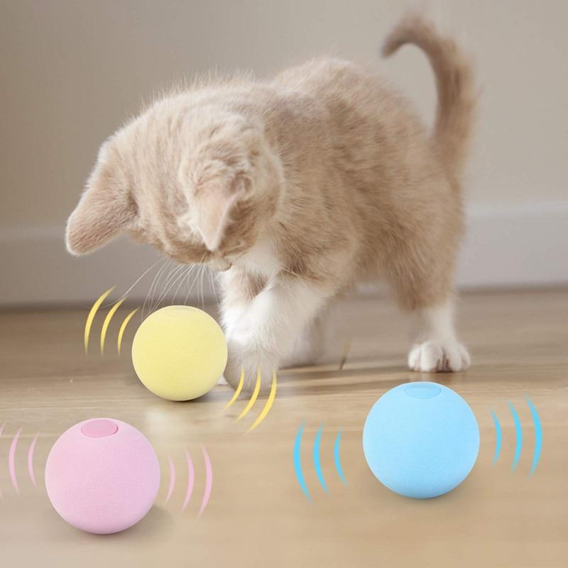 SmartBall™ - Balle intelligente d'apprentissage pour chat - Enchanté Minet